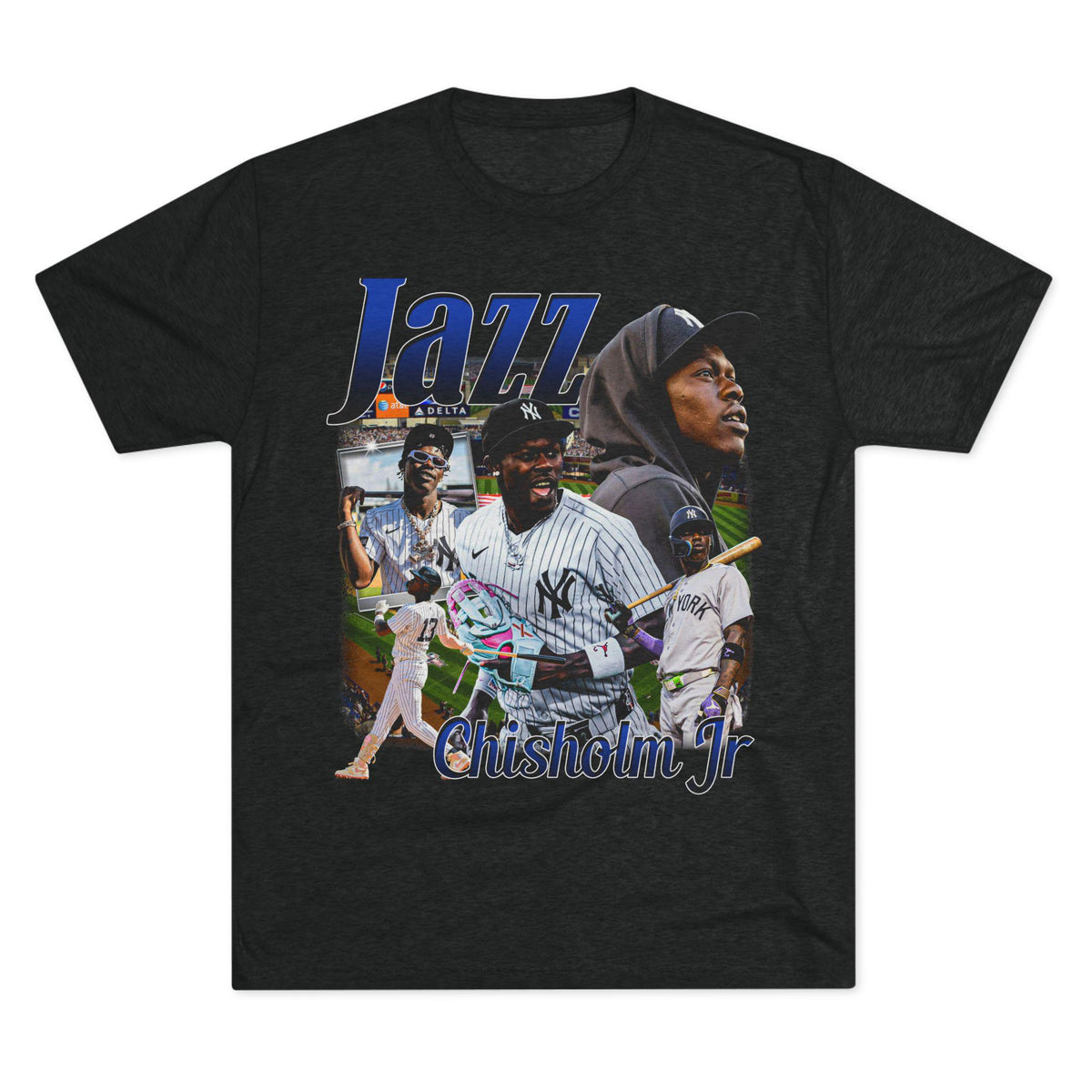 Jazz Chisholm Jr T Shirt Retro Yankees Baseball Tee Graphic Tee – Feel-Good Design · High-Quality Print
