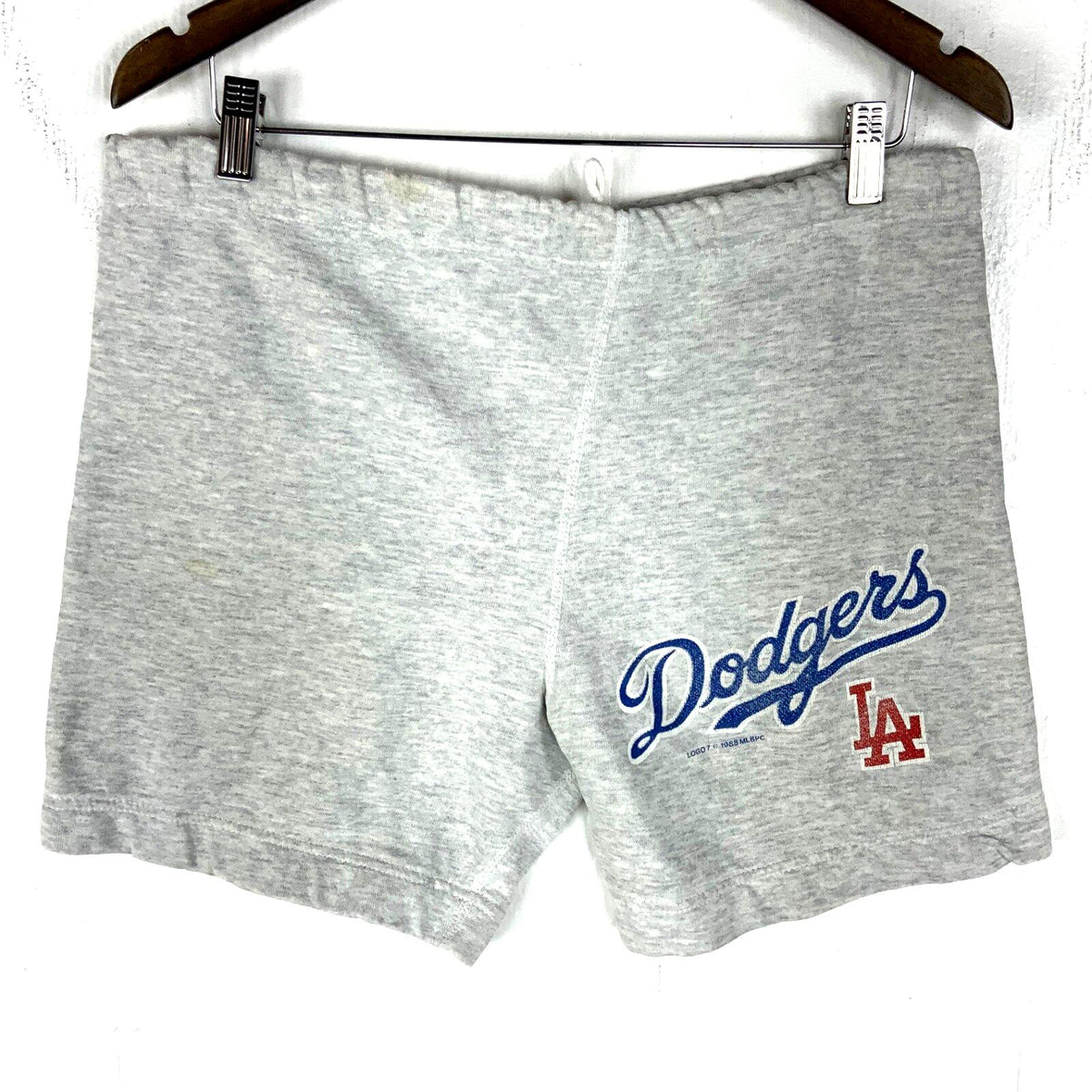 Vintage Los Angeles Dodgers Sweat Shorts Medium Gray 1988 Mlb Graphic Tee – Warm & Stylish · Trending Graphic Apparel