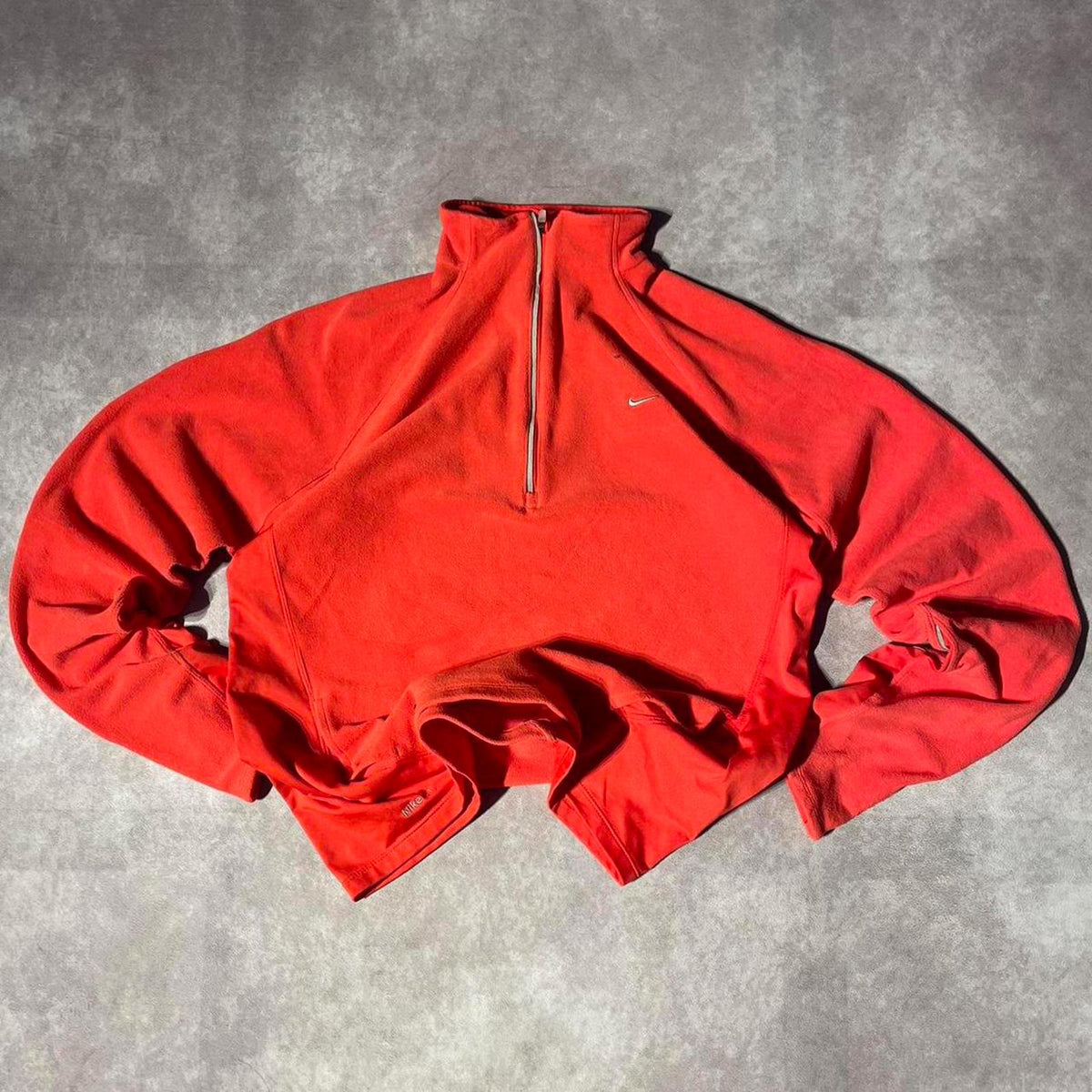 Vintage Nike Fleece Sweater Half Zip Running Graphic Tee – Premium Graphic · Great Gift For Fans