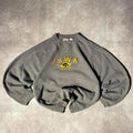 Vintage Iowa Hawks University NCAA grey Embroidered Crewneck Sweater Graphic Tee – Easygoing Wear · Great Gift For Fans