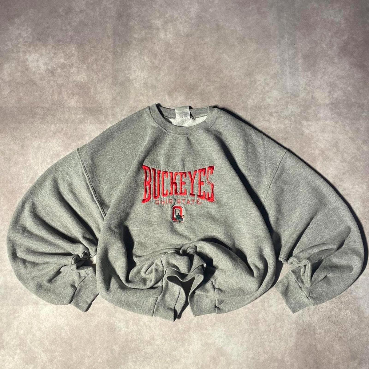 Vintage Ohio State Buckeyes University Embrodiered Crewneck Sweater Sports Graphic Tee – Premium Graphic · Great Gift For Fans