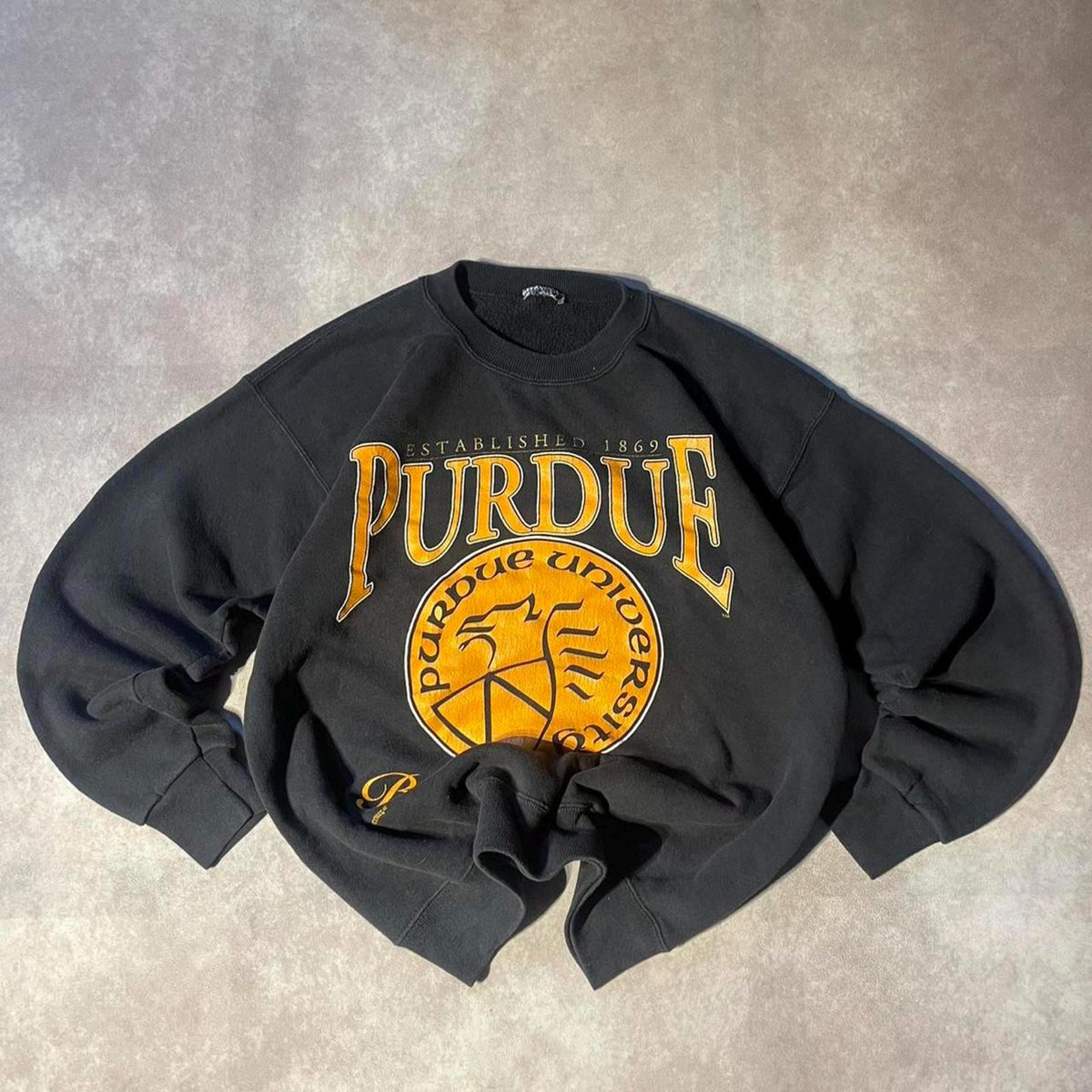 Vintage 90s Purdue University Boilermakers Graphic Crewneck sweater Graphic Tee – Everyday Comfort · Top Pick For Any Outfit