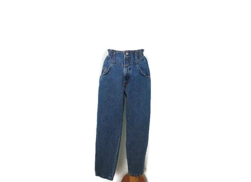 Chic Vintage 8039s High Waisted 16 Petite Jeans Graphic Tee – Cozy Vibes · Perfect For Daily Wear
