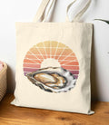 Oyster Sunset Cotton Canvas Tote Bag Eco Friendly Shopping Bag Beach Tote Gift for Seafood Lovers Earth Day Bag Summer Essentials Tote Bag – Fan Favorite · Top Pick For Any Outfit