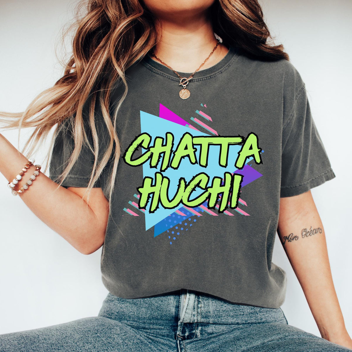 Chatta Huchi 90s Country Music Summer Vacation Shirt Country Concert Shirt Retro 90s Graphic Shirt Graphic Tee – Premium Graphic · Great Gift For Fans
