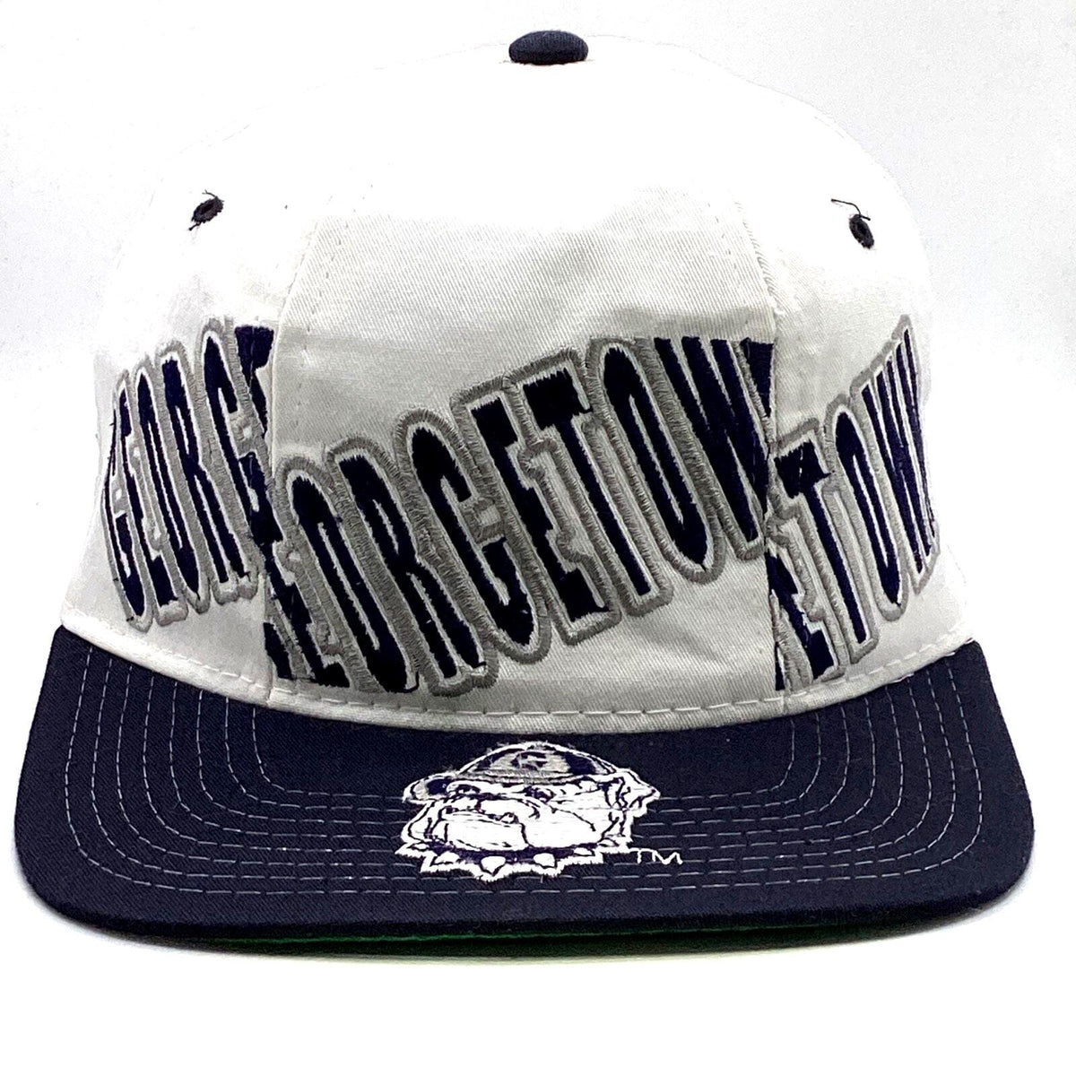 Vintage Georgetown Hoyas Starter SnapBack Hat Cap Tri Power Adjustable Ncaa Graphic Tee – Aesthetic Look · Trending Graphic Apparel