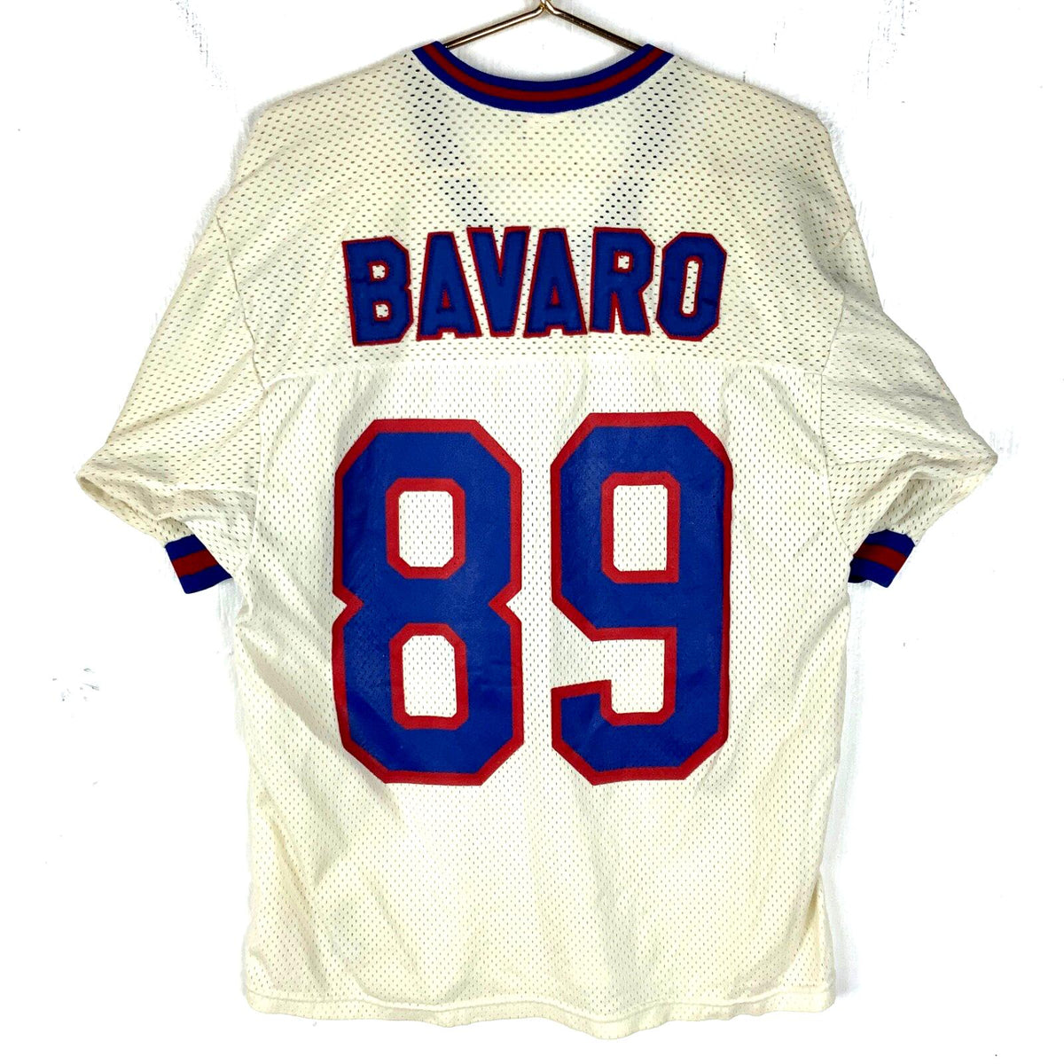 Vintage New York Giants Jersey Large Rawlings Mark Bavaro White Nfl Jersey – Aesthetic Look · Perfect For Daily Wear