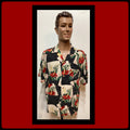 HS301 194039s reproduction crepe rayon Hawaiian shirt by Sun Surf Size Large 16 16 12 Graphic Tee – Aesthetic Look · High-Quality Print