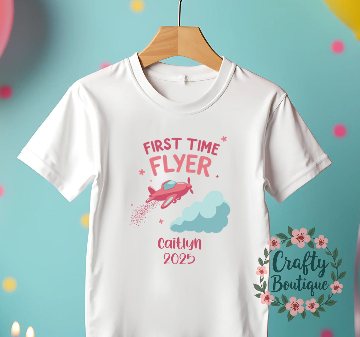 First Time Flyer Baby Grow Kids Tshirt Summer Plane Outfit 1st Time Flying T Shirt Baby39s First Flight Top Cute Airplane Romper 1325 Graphic Tee – Soft Feel · High-Quality Print