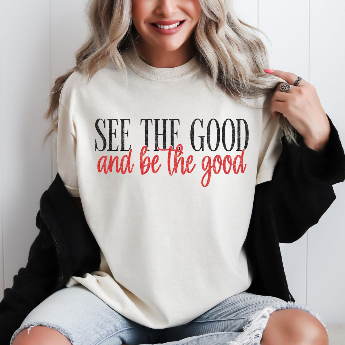 Comfort Colors See the Good Be The Good Tshirt Be The Good Tshirt Be Kind Tshirt Be Kind Shirt Be Kind Tshirt Be Nice Be a Good Human Graphic Tee – Bold Style · High-Quality Print