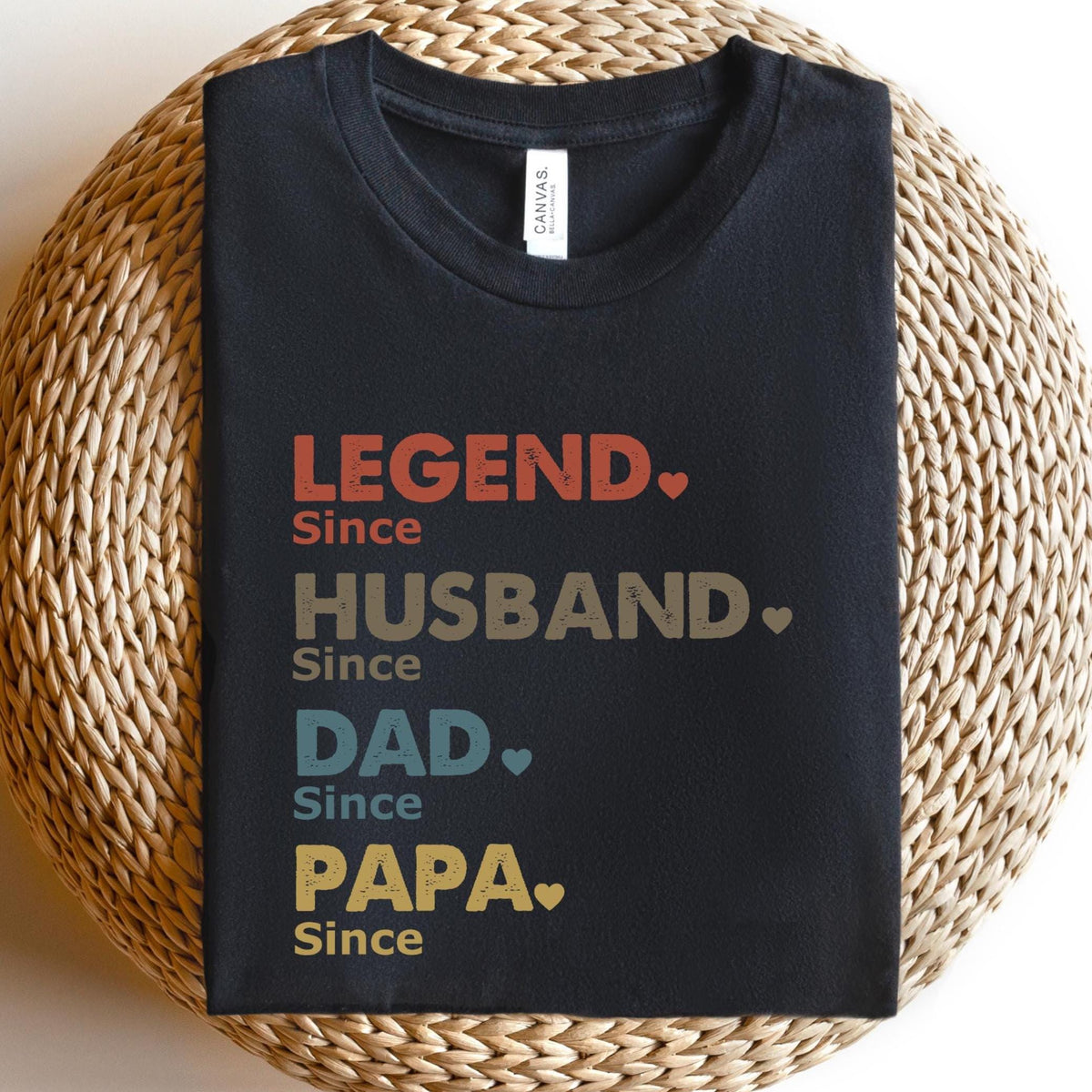 Legend Husband Dad Papa Custom Tshirt Personalized Shirt Gifts for Grandpa Father39s Day Shirt Funny Dad Birthday Gift Husband Gift Graphic Tee – Warm & Stylish · Top Pick For Any Outfit