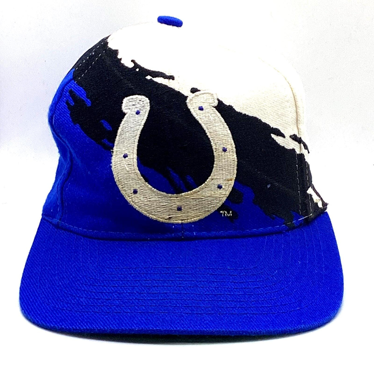 Vintage Indianapolis Colts Logo Athletic Splash Snapback Hat Cap Adjustable Nfl Graphic Tee – Aesthetic Look · Must-Have Style