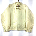 Vintage 1980s Harrington Jacket Size Large Yellow Full Zip Peters Graphic Tee – Warm & Stylish · High-Quality Print