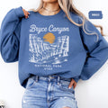 Vintage National Park Sweatshirt Retro Bryce Canyon Graphic Pullover Outdoor Adventure Gift Nature Lover Unisex Jumper Hiking Apparel Sweatshirt – Easygoing Wear · Must-Have Style