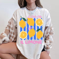 La Dolce Vita Refreshing Lemon Graphic Shirt Italian Summer TeeShirt Gift for Lemon Lovers Italy Vacation TShirt Graphic Tee – Easygoing Wear · High-Quality Print