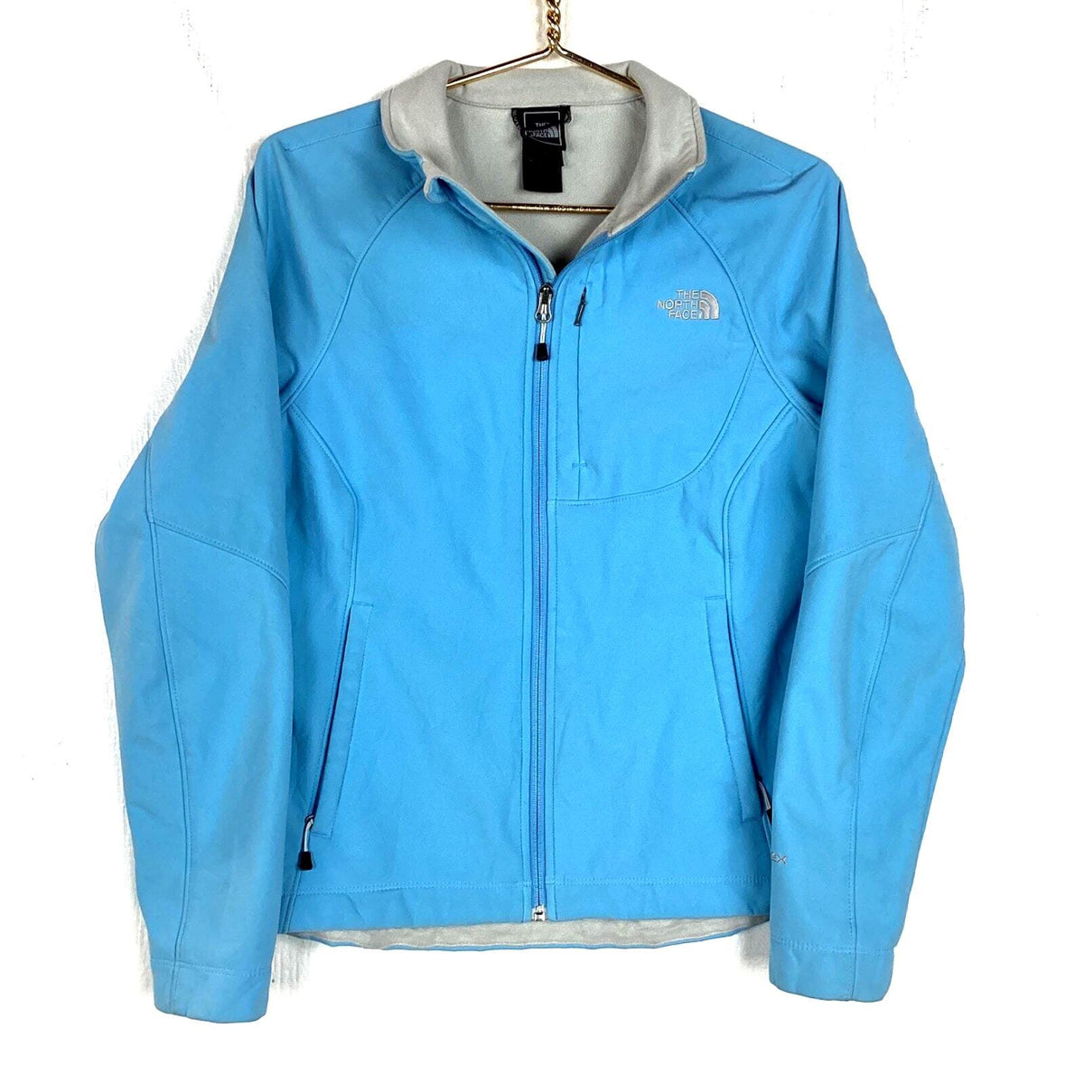 The North Face Women39s Windbreaker Jacket Size Medium Blue Fleece Lined Graphic Tee – Warm & Stylish · High-Quality Print