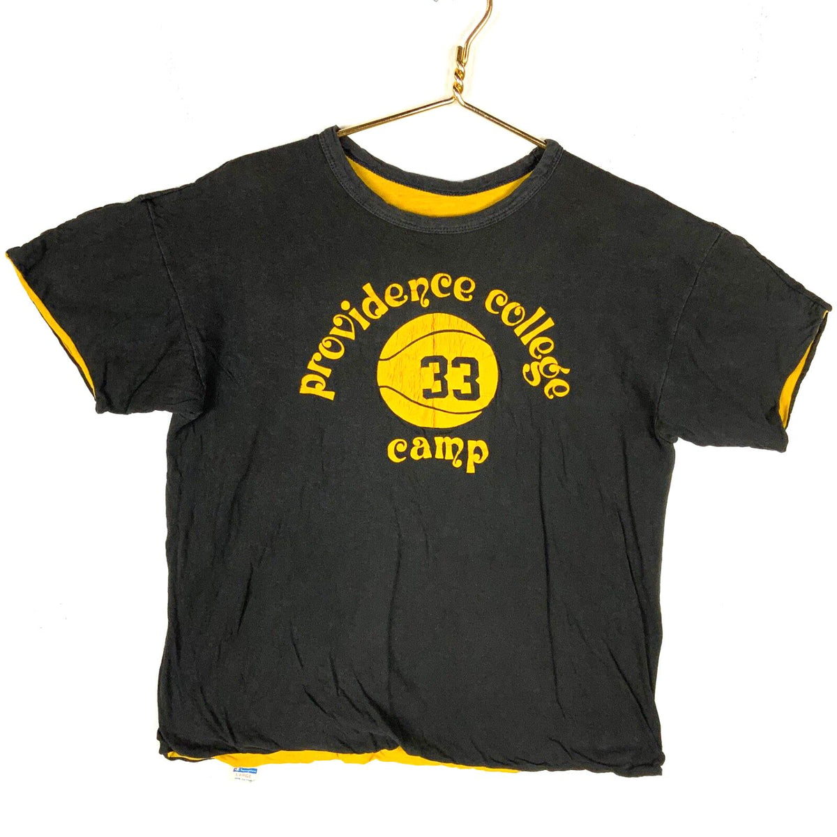 Vintage 197039s Champion Double Face TShirt Large Usa Ncaa Providence College Graphic Tee – Cozy Vibes · Perfect For Daily Wear