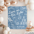 Love On The Lake Bach Banner Personalized Bachelorette Party DecorCustom Camping Tapestry Girls Trip Weekend Bridal Shower Welcome Sign Graphic Tee – Premium Graphic · Must-Have Style