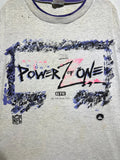 Vintage 90s Power of One GTE NFL T Shirt The Talk of the Nfl Abstract Paint Sketch Street Style Sports Campaign Tee Rare Design XL Graphic Tee – Aesthetic Look · Must-Have Style