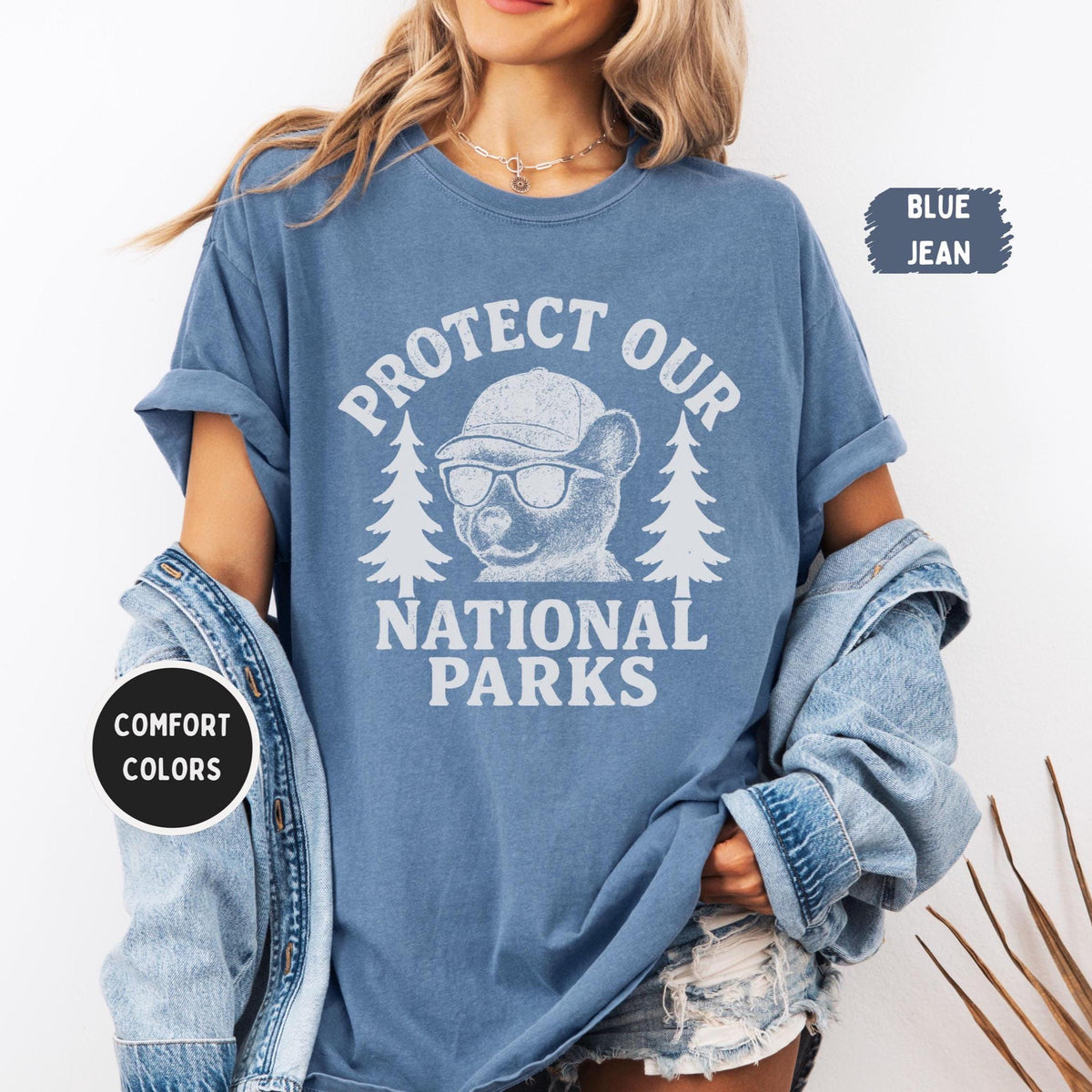 Retro National Parks Tshirt Protect National Parks Tee Vintage Park Ranger Shirt Outdoor Adventure Apparel Earth Day Gift Resist tee Graphic Tee – Easygoing Wear · Must-Have Style