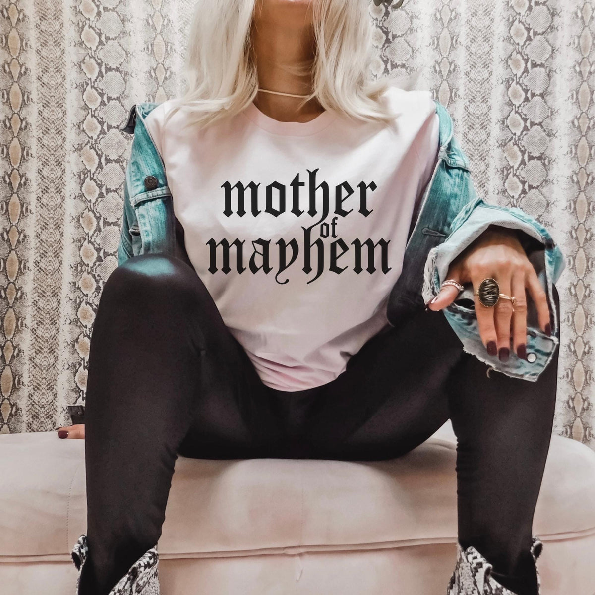 Comfort Colors Mother of Mayhem Bad Moms Club Sassy Mom Sassy Shirt Mothers Day Gift Graphic Tee Gift for New Mom New Mama Tee Graphic Tee – Premium Graphic · Must-Have Style