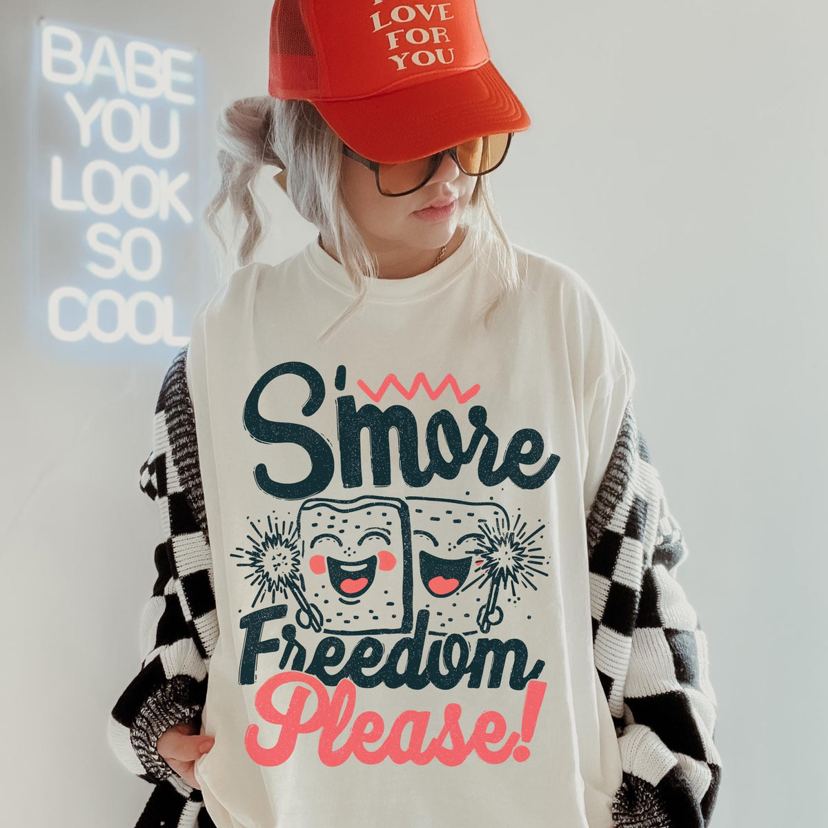 Smore Freedom Please 4th of July Shirt July 4th Shirt Funny 4th of July Tshirt Fourth of July 4th Party Shirt July 4th Tee 4th of July Tee Graphic Tee – Soft Feel · Trending Graphic Apparel