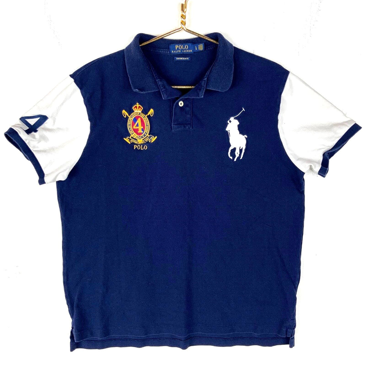 Polo Ralph Lauren Short Sleeve Rugby Shirt Large Blue Crest Big Pony Slim Fit Graphic Tee – Fan Favorite · Top Pick For Any Outfit