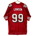 Vintage San Francisco 49ers Jersey Large Reebok Manny Lawson Red Nfl Jersey – Fan Favorite · Top Pick For Any Outfit