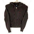 Vintage Y2k Bebe Women39s Sweatshirt Hoodie Large Brown Full Zip Hoodie – Aesthetic Look · Trending Graphic Apparel