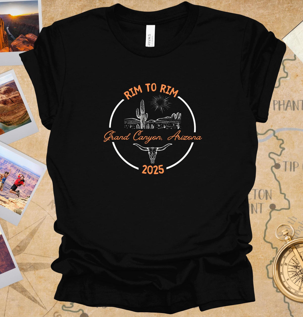 Rim To Rim Grand Canyon Tshirt R2R R2R T Shirt R2R Souvenir Tee Arizona Hike Rim2Rim Travel T shirt Adult Unisex Tee Graphic Tee – Aesthetic Look · Must-Have Style