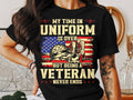 Veteran T Shirt Military Veteran Patriotic Tee American Flag Shirt Veteran39s Day Gift Proud Veteran Gift Veteran Apparel Graphic Tee – Feel-Good Design · Perfect For Daily Wear