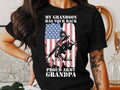 Proud Army Grandpa T Shirt Military Grandson Gift US Flag Tee Patriotic Grandpa Shirt Veteran Family Apparel American Pride T Shirt Graphic Tee – Everyday Comfort · Trending Graphic Apparel