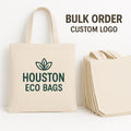 Your Logo Here Tote Bag Custom Canvas Totes for Business Event or Giveaway Bulk Cotton Bags with Branding Tote Bag – Fan Favorite · Must-Have Style