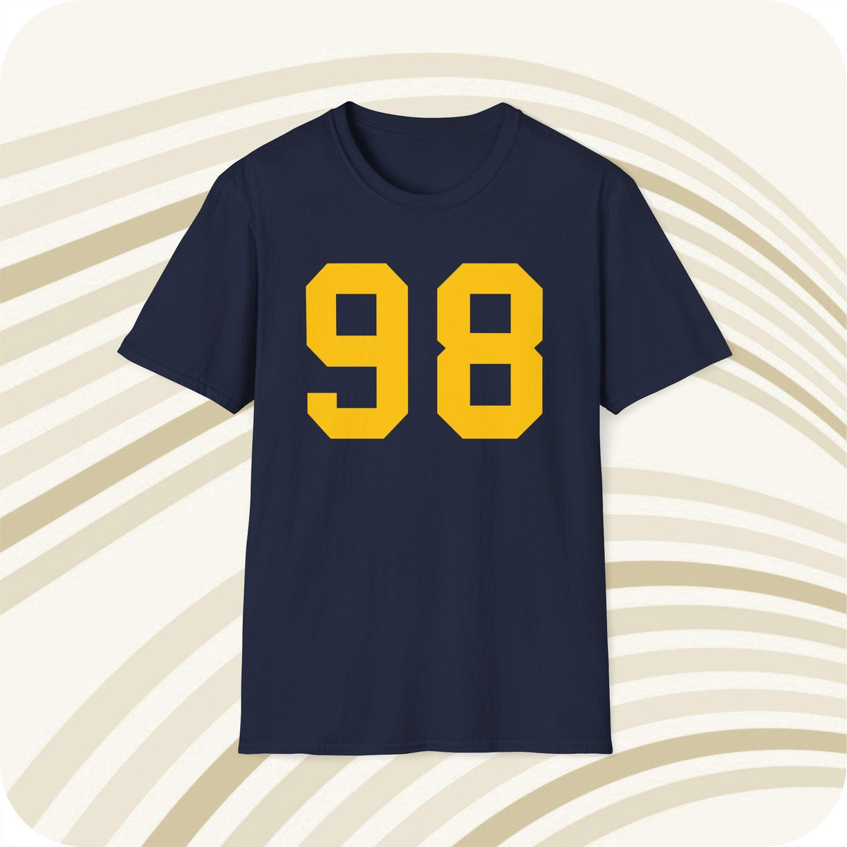 Throwbackmax Tom Harmon Michigan Wolverines 98 NCAA Jersey T Shirt Front Back Print Jersey – Premium Graphic · Top Pick For Any Outfit