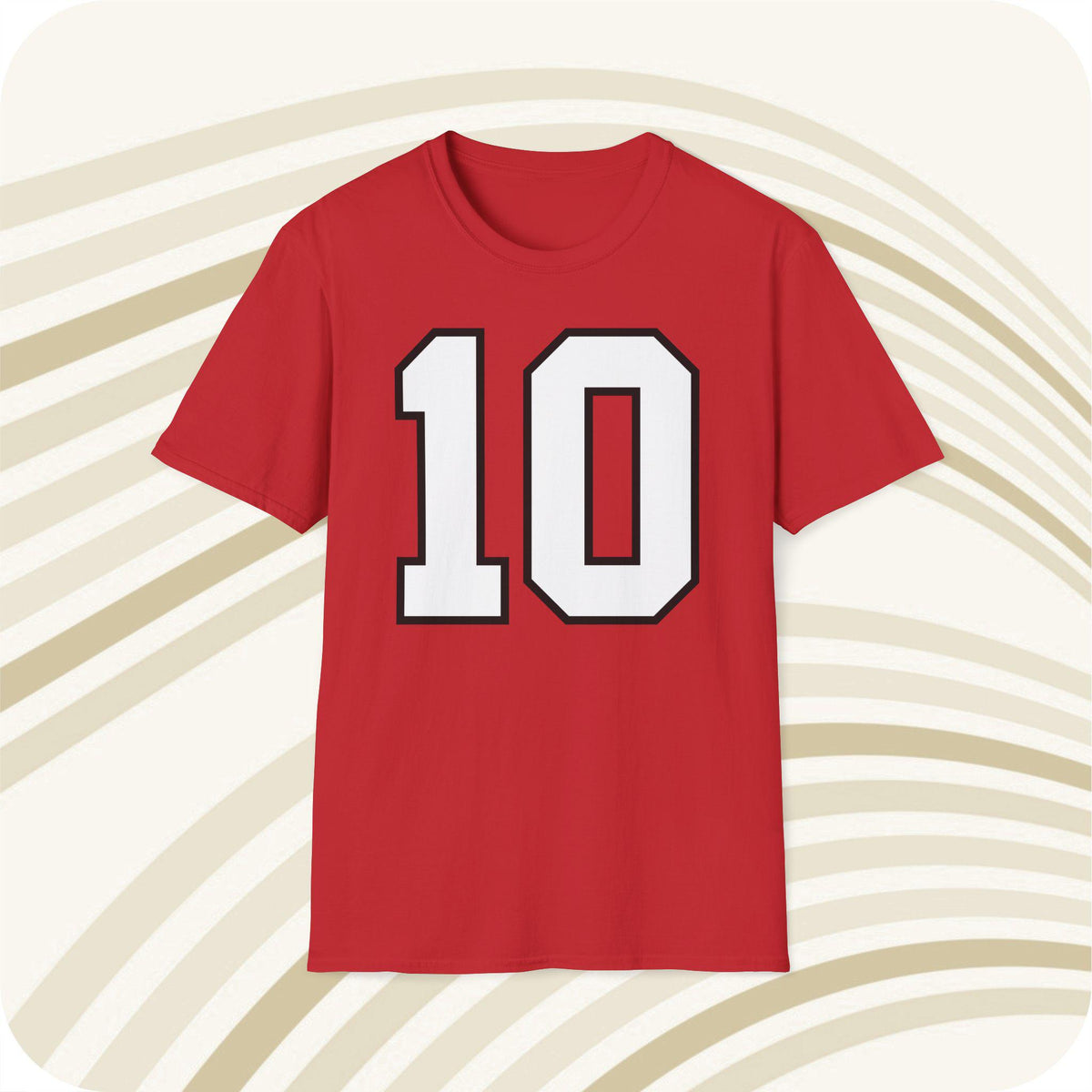 Throwbackmax Steve Bartkowski Atlanta Falcons 10 NFL Jersey T Shirt Front Back Print Jersey – Easygoing Wear · Trending Graphic Apparel