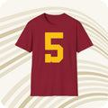 Throwbackmax Reggie Bush USC Trojans 5 NCAA Jersey T Shirt Front Back Print Jersey – Aesthetic Look · Trending Graphic Apparel