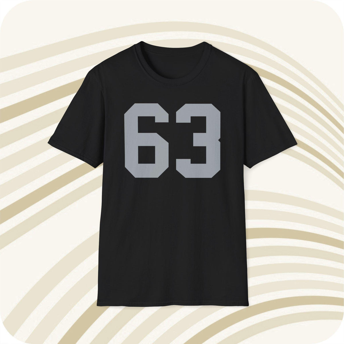 Throwbackmax Gene Upshaw Oakland Raiders 63 NFL Jersey T Shirt Front Back Print Jersey – Easygoing Wear · Great Gift For Fans