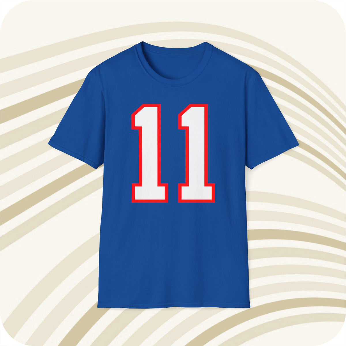 Throwbackmax Phil Simms New York Giants 11 NFL Jersey T Shirt Front Back Print Jersey – Feel-Good Design · Must-Have Style