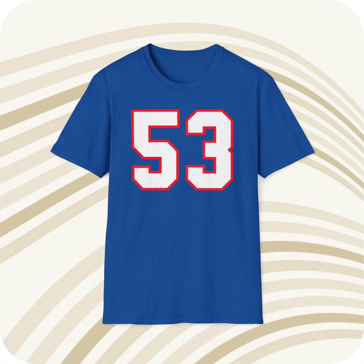Throwbackmax Harry Carson New York Giants 53 NFL Jersey T Shirt Front Back Print Jersey – Easygoing Wear · Trending Graphic Apparel