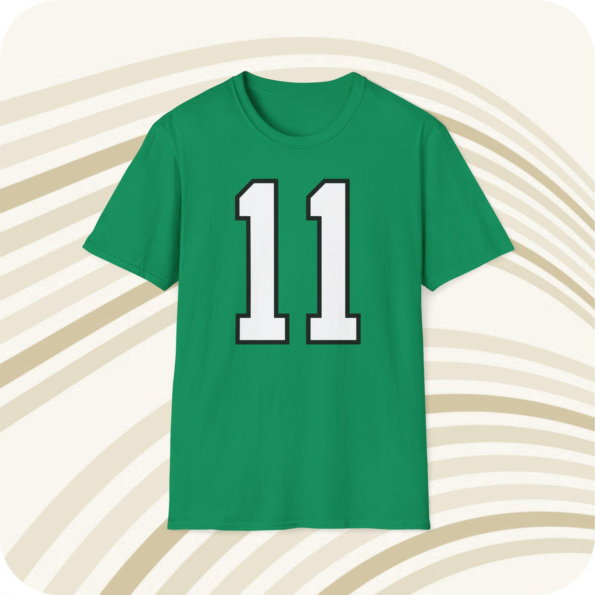Throwbackmax AJ Brown 11 Philadelphia Eagles NFL Jersey T Shirt Front Back Print Jersey – Cozy Vibes · Great Gift For Fans