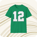 Throwbackmax Randall Cunningham 12 Philadelphia Eagles NFL Jersey T Shirt Front Back Jersey – Warm & Stylish · Great Gift For Fans