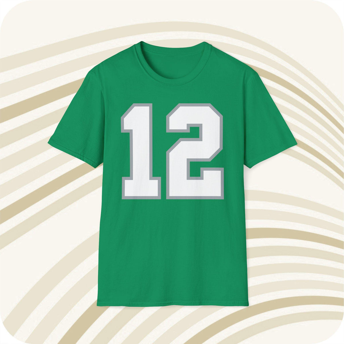 Throwbackmax Randall Cunningham 12 Philadelphia Eagles NFL Jersey T Shirt Front Back Jersey – Warm & Stylish · Great Gift For Fans