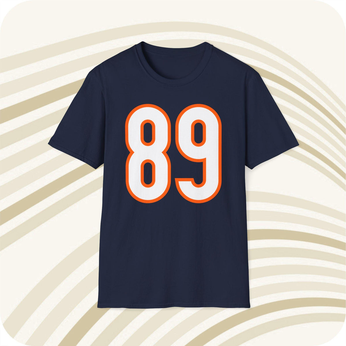 Throwbackmax Mike Ditka 89 Chicago Bears Jersey T Shirt Front Back Print Jersey – Fan Favorite · Great Gift For Fans