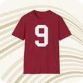 Throwbackmax Sonny Jurgensen Washington Commanders NFL 9 Jersey T Shirt Front Back Jersey – Cozy Vibes · Great Gift For Fans