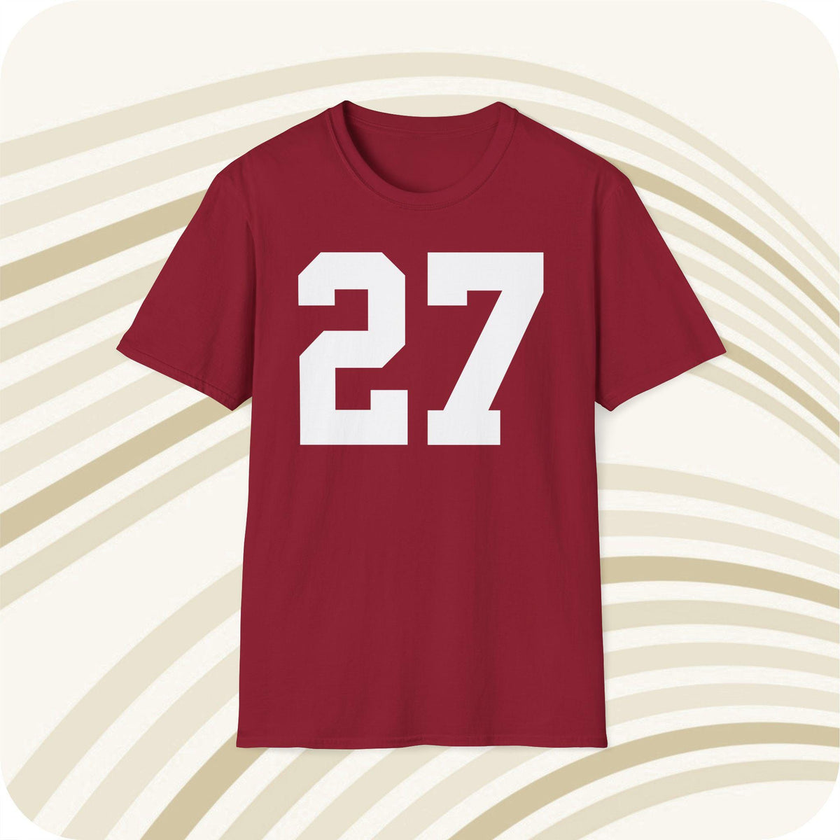 Throwbackmax Ken Houston Washington Commanders 27 NFL Jersey T Shirt Front Back Jersey – Warm & Stylish · High-Quality Print