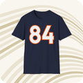 Throwbackmax Shannon Sharpe 84 Denver Broncos NFL Jersey T Shirt Front Back Print Jersey – Soft Feel · Trending Graphic Apparel