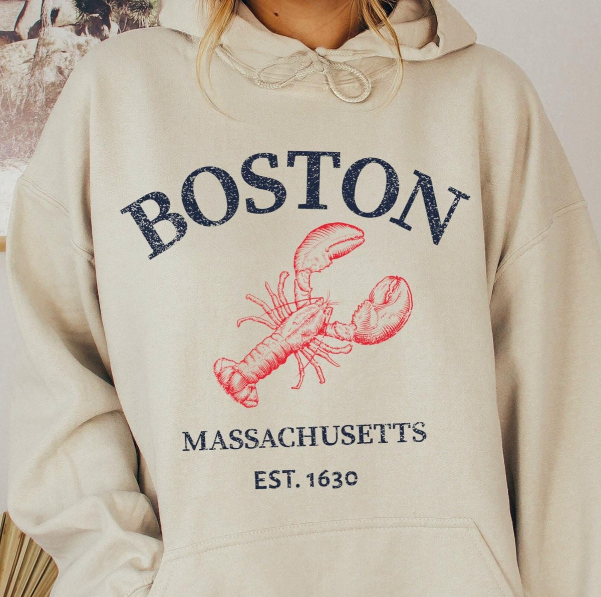 Boston Massachusetts Lobster Hoodie Sweatshirt Gift Hoodie – Fan Favorite · Perfect For Daily Wear