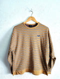 Huf striped crewneck sweatshirt ML Sweatshirt – Bold Style · Great Gift For Fans