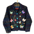 Vintage Julia Kim Women39s Blazer Jacket XL Black Embroidered 90s Graphic Tee – Cozy Vibes · Trending Graphic Apparel