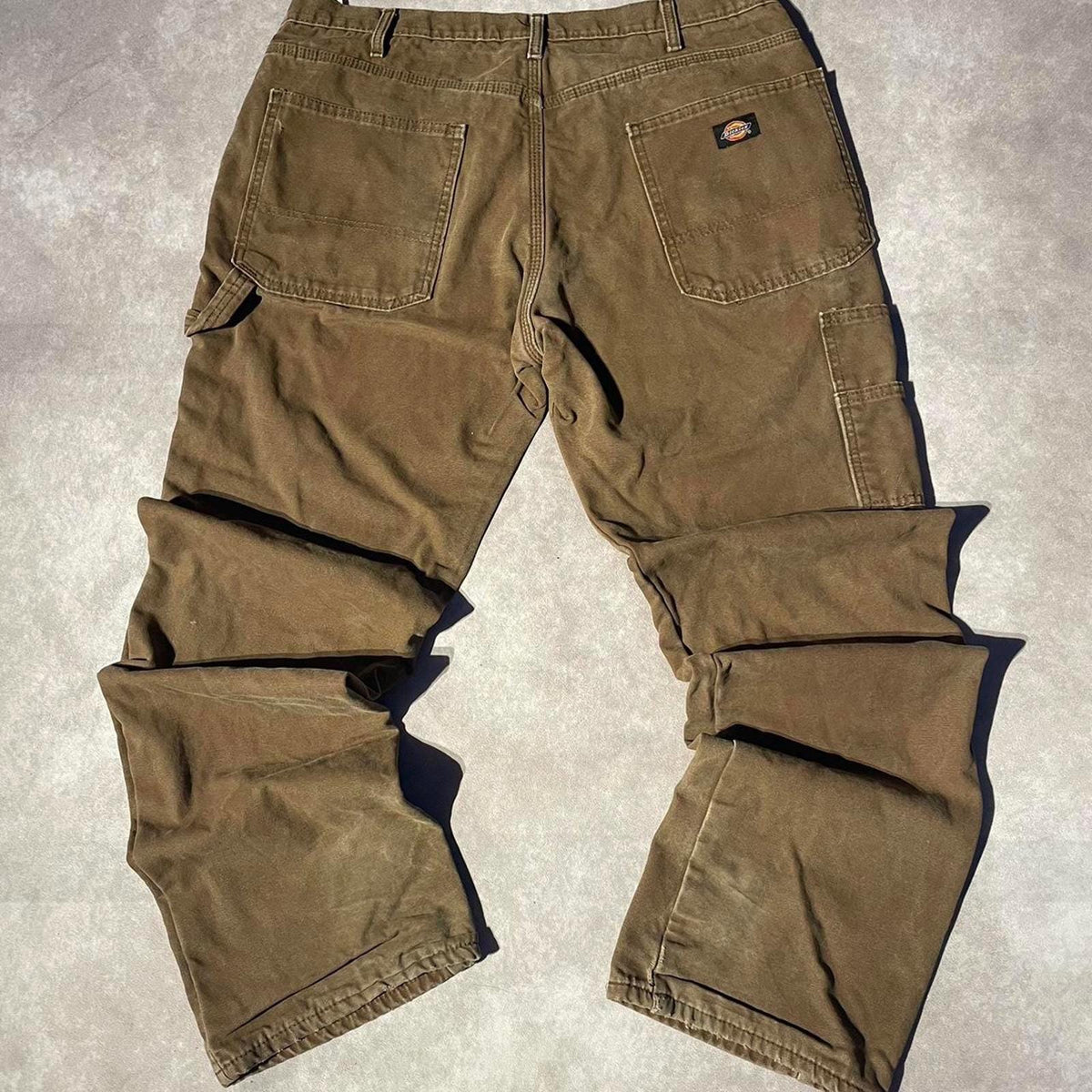 Vintage Dickies Brown Carpenter Workwear Lined Pants Graphic Tee – Feel-Good Design · Must-Have Style